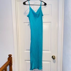 Young Fabulous & Broke (YFB) Cowl Neck Slip Midi Dress